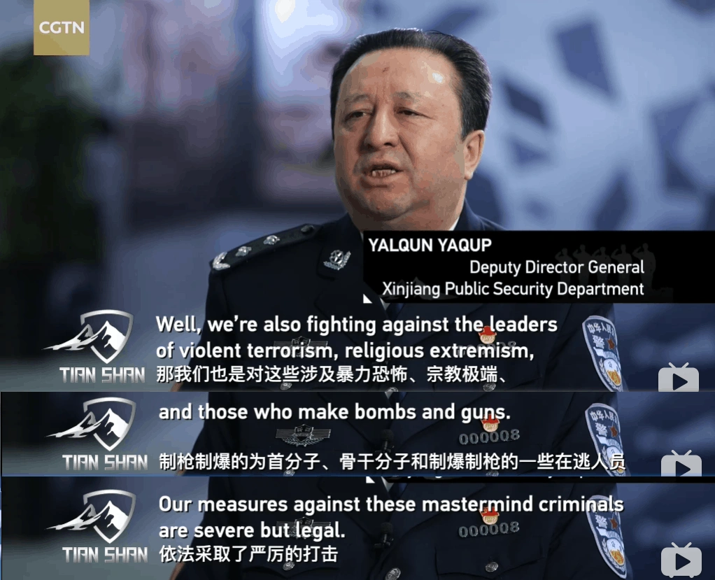 CGTN纪录片《巍巍天山——中国新疆反恐记忆》