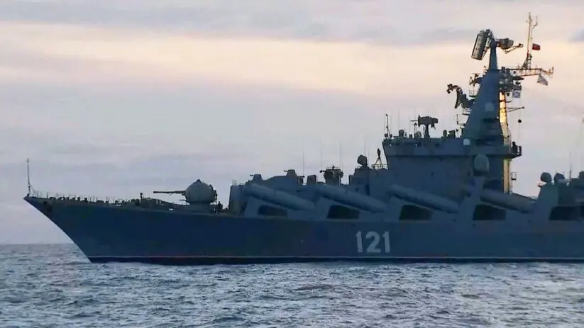 俄罗斯”莫斯科“号巡洋舰